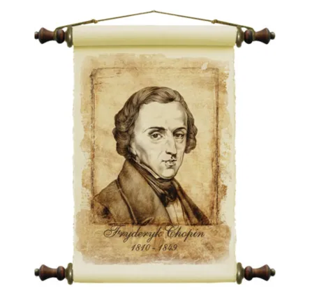 Dyplom starodruk FRYDERYK CHOPIN