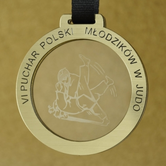 Medal drewniany Pro Judo 1012