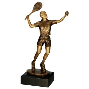 Statuetka odlewana TENIS ZIEMNY RFST3053