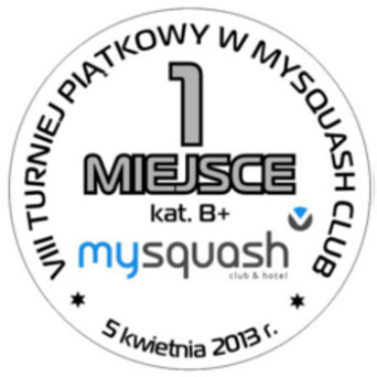 Emblemat dla klubu MySquash