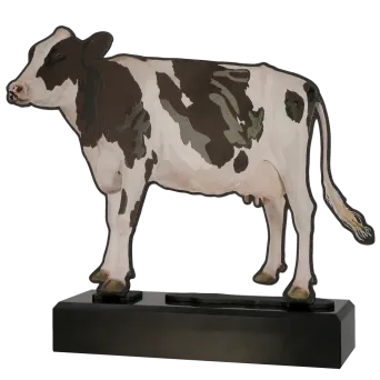 Statuetka metalowa TM005-COW KROWA