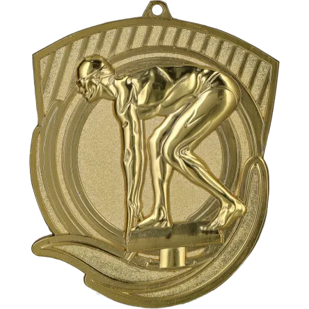 Medal MD8062 PŁYWANIE 80x60mm