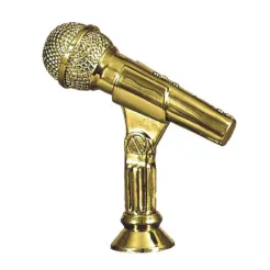 Statuetka muzyka, mikrofon F174